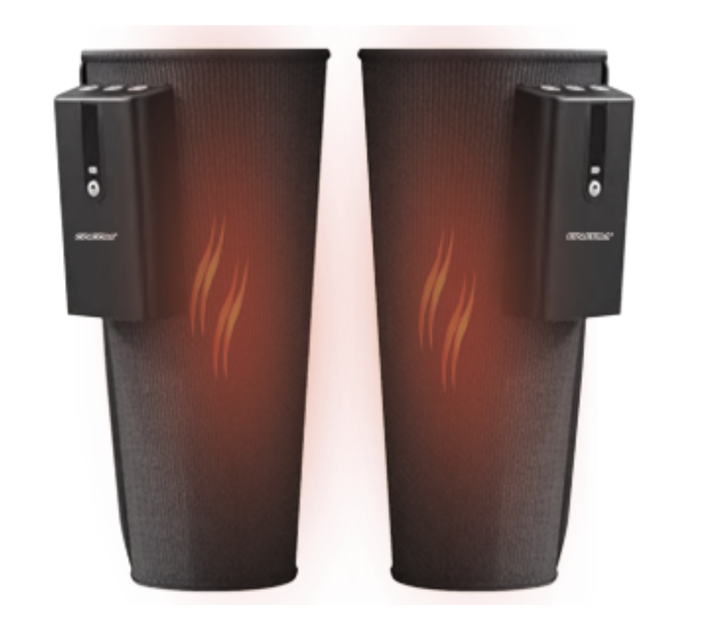 KINETIQ Cordless Air Compression Calf Massager with Heat