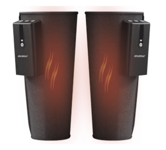 KINETIQ Cordless Air Compression Calf Massager with Heat